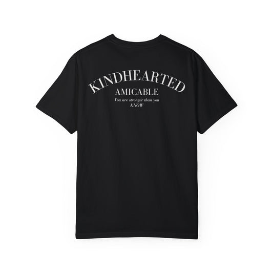 BLACK KINDHEARTED TEE