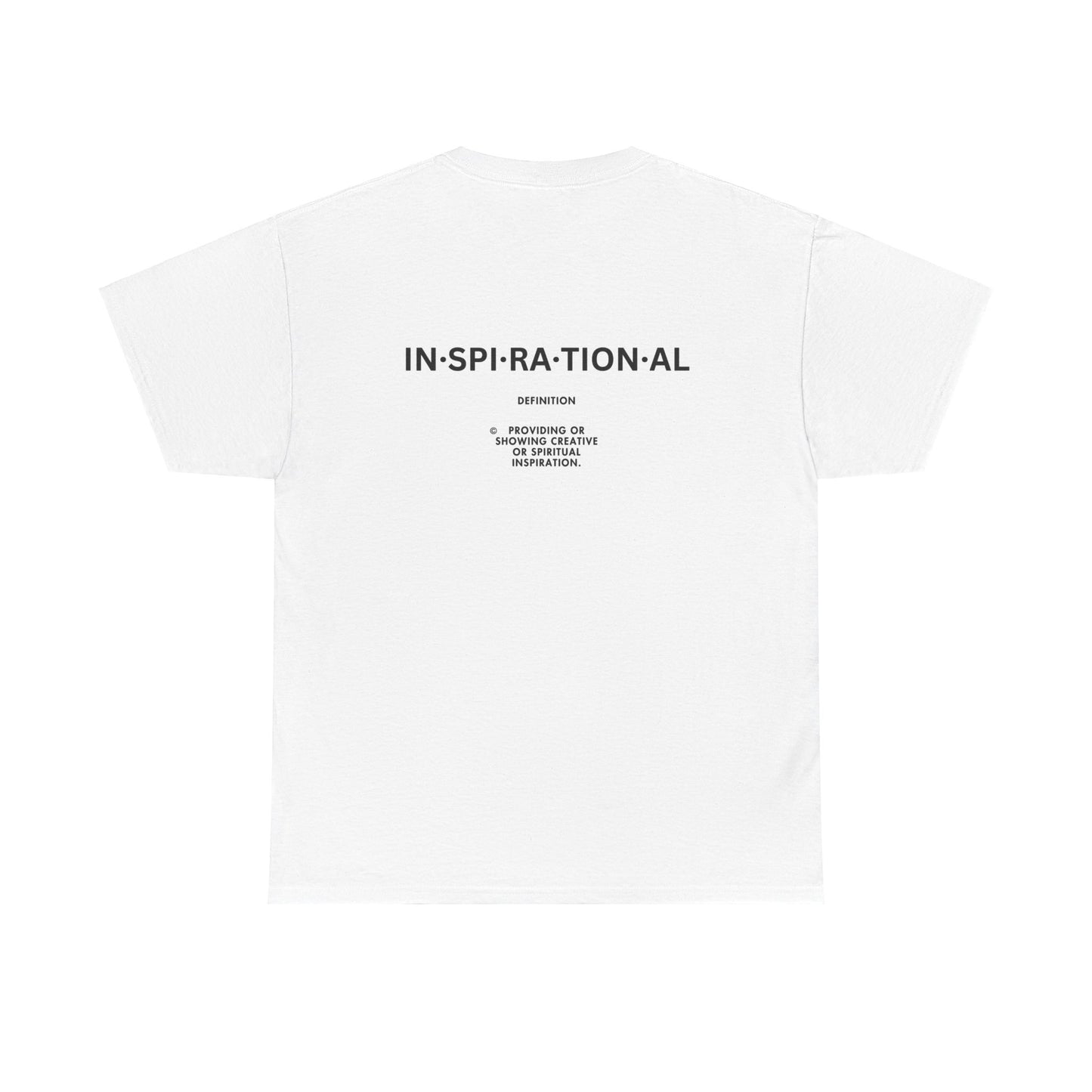 REGULAR FIT INSPIRATIONAL TEE